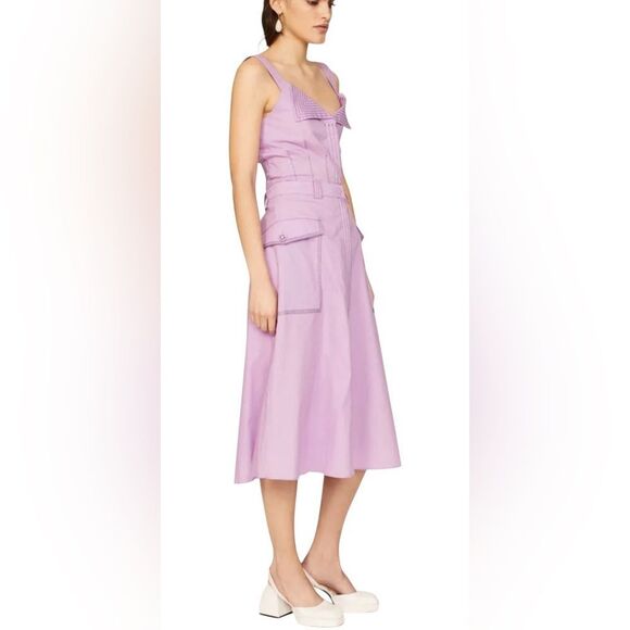 Hofmann Copenhagen Purple Elina Skirt Size 34  US 2 Organic Cotton - Picture 4 of 9